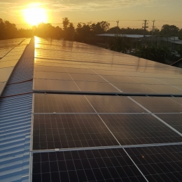 Dự án Solar áp mái nhà xưởng Q12